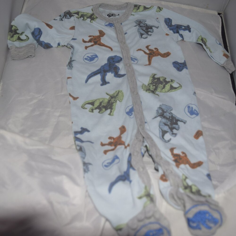 Universal Jurassic park footies 6-9 months